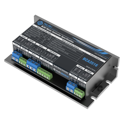 NuriRobot BLDC Motor Controller RS485 Hall Sensor Feedback BCA3516