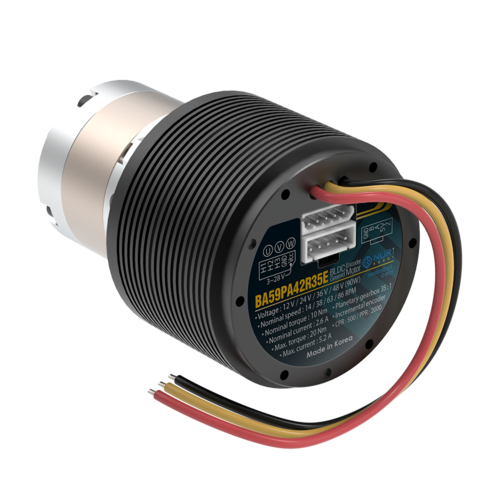 Nuri Robot Planetary Gear BLDC Motor Encoder BA59PA42E