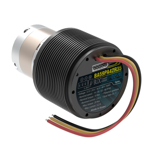Nuri Robot Planetary Gear BLDC Motor BA59PA42