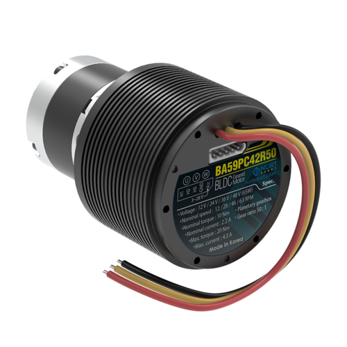 Nuri Robot Planetary Gear BLDC Motor BA59PC42