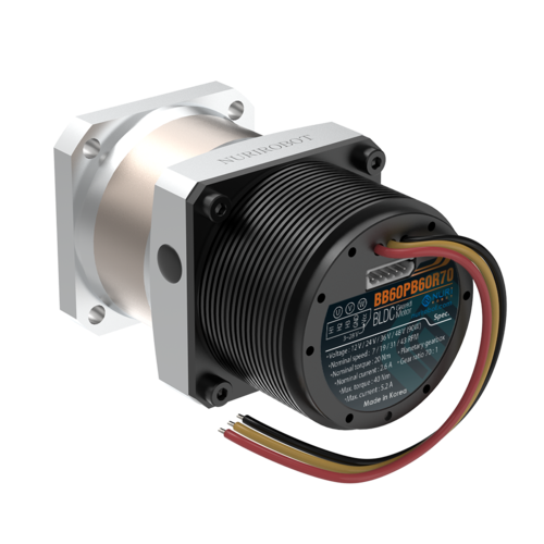 Nuri Robot Planetary Gear BLDC Motor BB60PB60