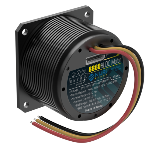 Nuri Robot BLDC Motor BB60